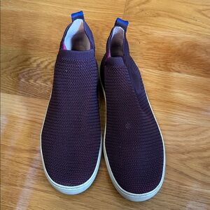 Purple Rothy’s Slip-On Sneakers